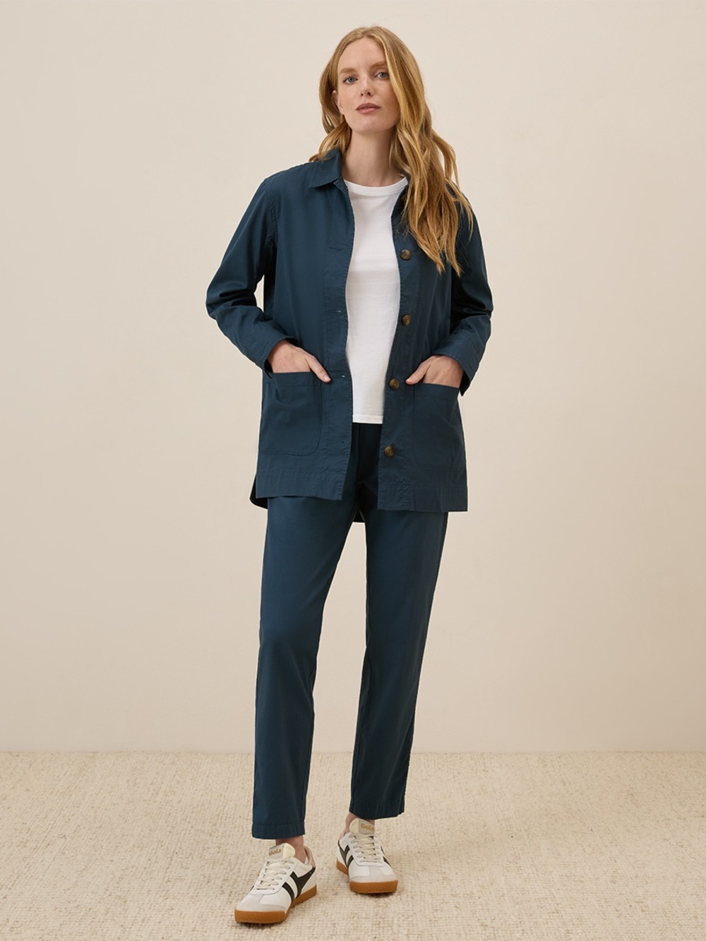 Pact Daily Twill Oversized Chore Jacket